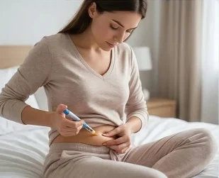 Ilustração da etapa de estimulação ovariana na fertilização in vitro